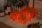 Remote Control Christmas Gift Box Lights Christmas Three-piece Decoration