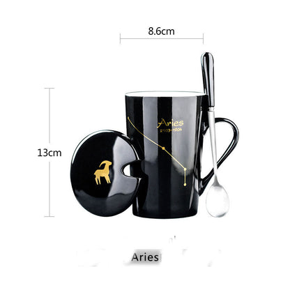 Creative Personality Ceramic Constellation Mug