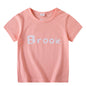 Children's Short Sleeve Boys And Girls T-shirt Cartoon Half Sleeve Top