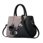 Handbags Fashionable Women's Handbags For Ladies Flower Pattern Crossbody Bags Splicing Color Shoulder Bags