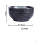 Japanese Style Ramen Bowl Ceramic Noodle Instant Noodle Chopsticks Spoon Set