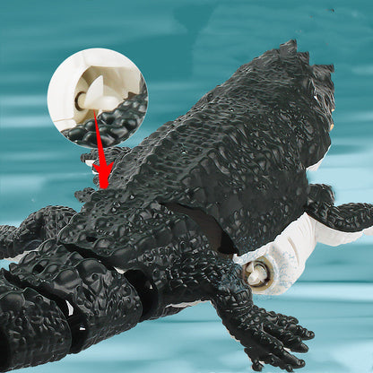Remote Control Simulated Crocodile Electric Remote-control Ship High Speed