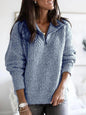 Chloe - Zipper Sweater In Various Colors For A Cozy Day