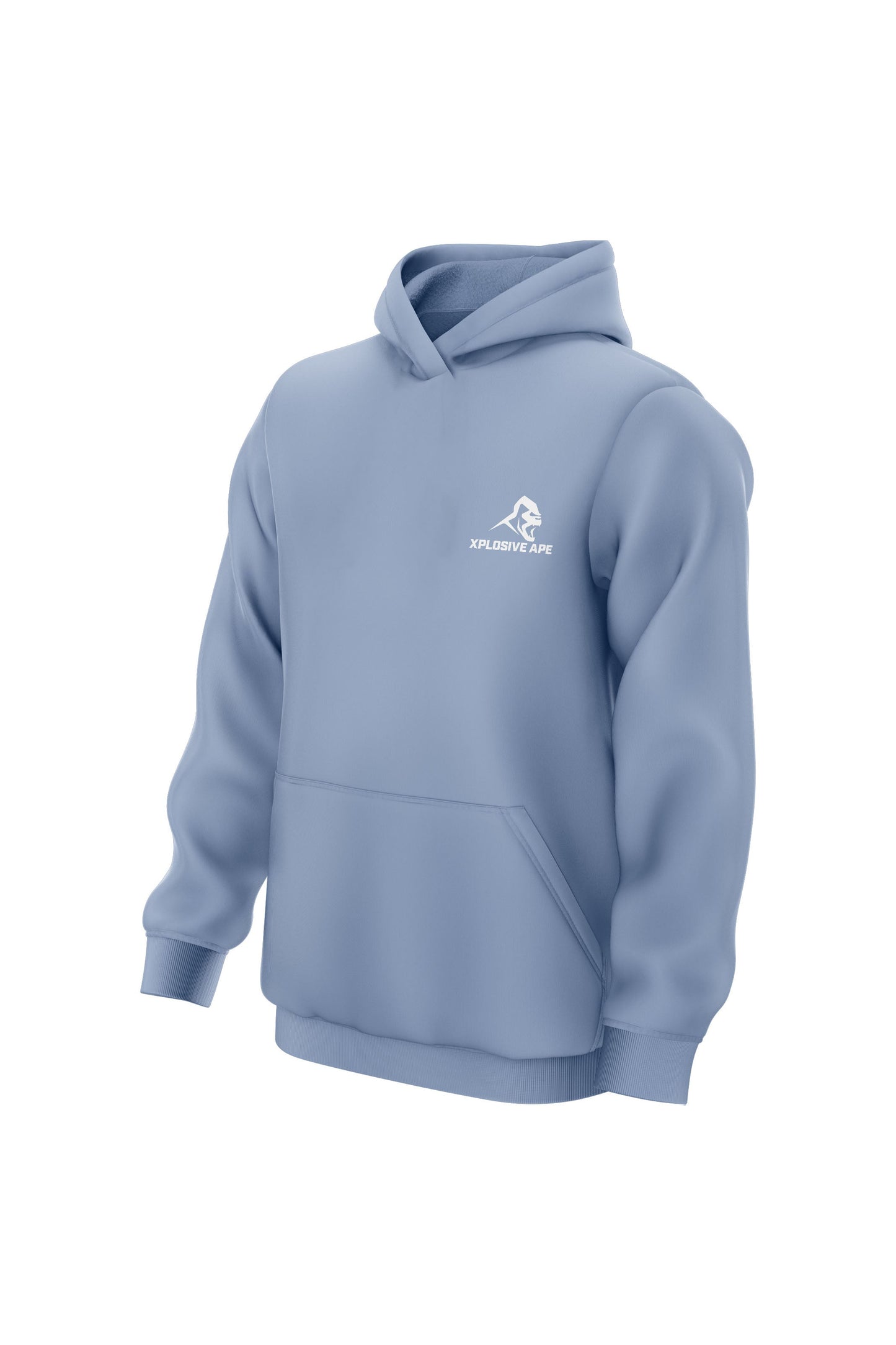 XAPE  Classic  Hoodie - Light Blue