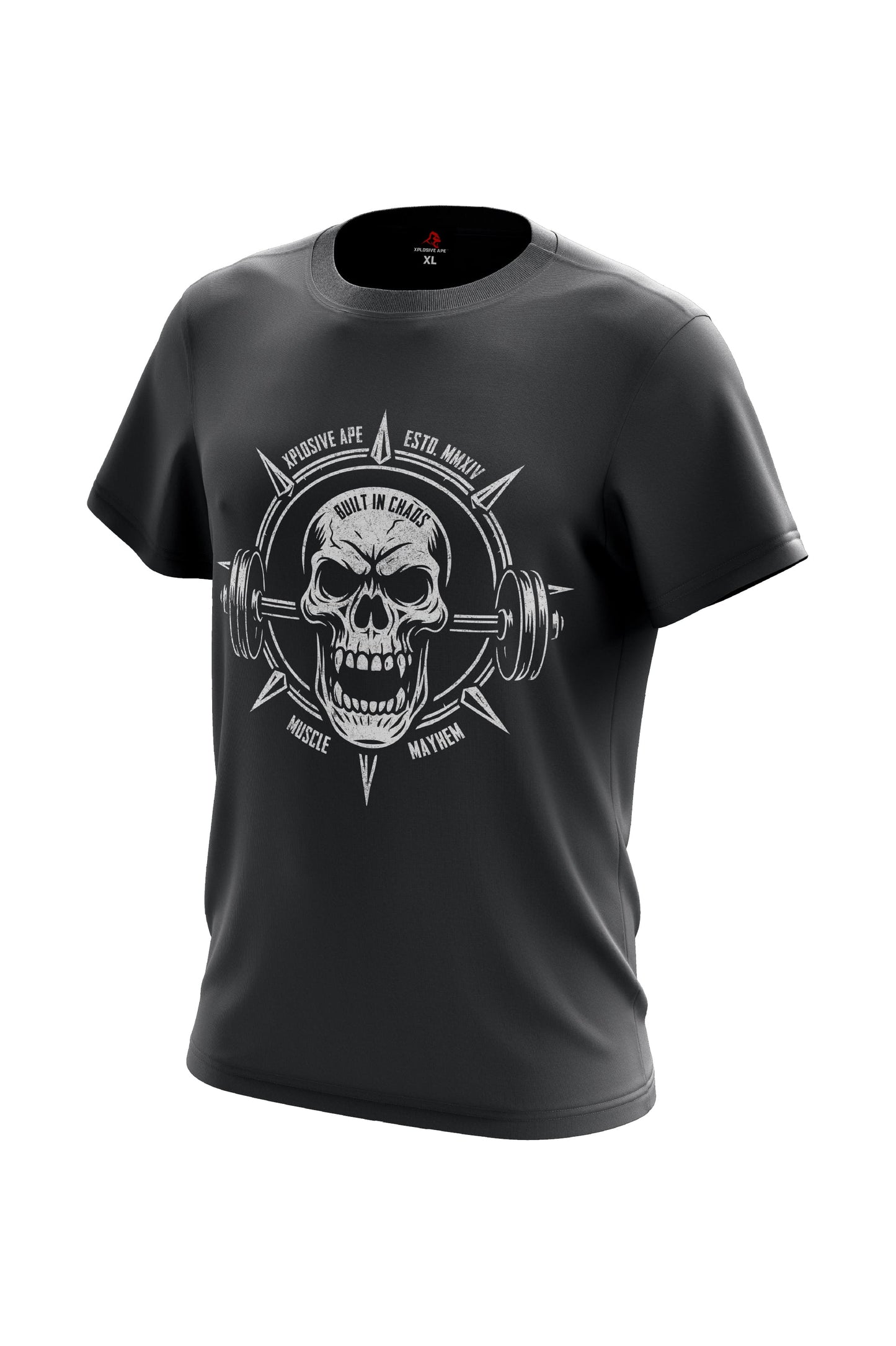 XAPE Cold Grip Tee - Charcoal