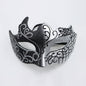 Party Bar Masquerade Flat Head Half Face Spray Paint