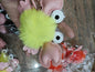 Cartoon Cute Crab Keychain Pendant