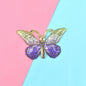 Ins Butterfly Accessories Diy Handmade Jewelry Drop Glue Mobile Phone Case Patch