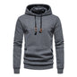 Men's Casual Solid Color Hooded Sweater