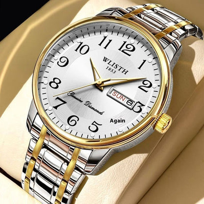 Large Digital Waterproof Quartz Digital Watch Men
