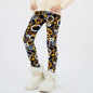 Girls' Autumn And Winter Thermal Base Medium And Large Printed Velvet