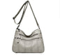 New Trendy Soft Leather Multilayer Messenger Bag
