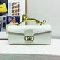 Women's Bag Is Fashionable And Simple, With A Hard Handle And A Carrying Crossbody Bag