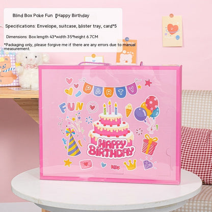 Cave Music Blind Box Gift Box Empty Poke Homemade Surprise Birthday Gift Lucky Draw For Boyfriend Birthday Valentine's Day 7