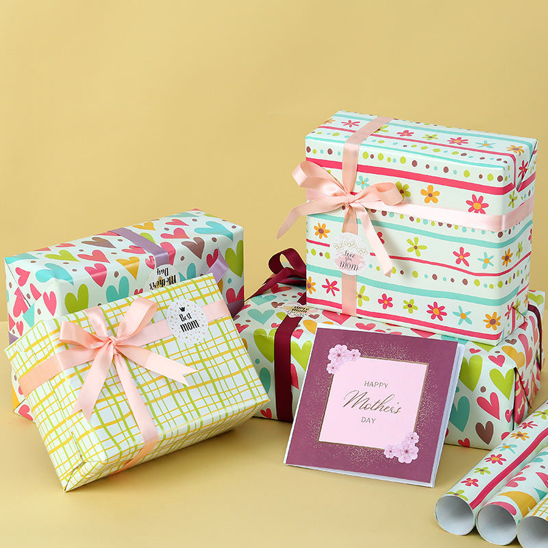 Mother's Day Birthday Gift Packaging Paper