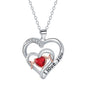 European And American Fashion New Mother's Day Gift Heart-shaped MOM Pendant Niche Necklace