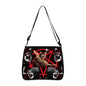 Factory Direct Supply Polyester Underarm Bag Gothic Cat Printing Shoulder Bag Simple Women's Fashion Bag