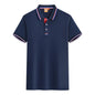 Men’s Summer Lapel Short Sleeve Polo Shirt – Lightweight Slim Fit Casual Top