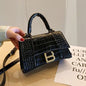 Women's Retro Foreign Style Stone Pattern Shoulder Bag