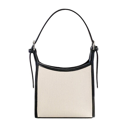 Female Summer New Stitching Shoulder Handbag Fashion All-match Niche High Sense Underarm Bag