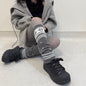 Knitted Thermal Leg Warmers Slouch Socks And Zodiac-year Socks
