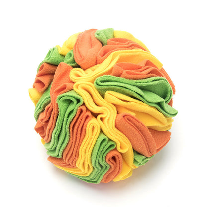 Dog Sniffing Training Blanket Snuffle Ball Mat Detachable Pads Puzzle Toy Pet Supplies For Dogs Cats