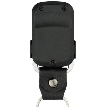 Metal Copy Leather Ring Remote Control Garage Door Wireless Remote Control