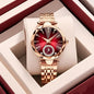 Women's Casual Simple Quartz Watch With Diamond