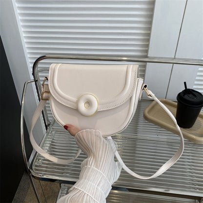 Special-interest Design Textured One-shoulder Underarm Bag Women