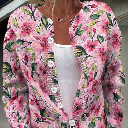 Color Printed Lightweight Breathable Sweater