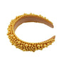 Hairband For Women, Simple Sponge, Colorful Pearl, High Cranial Hair
