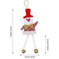 Christmas Decorative Small Pendant Window Layout