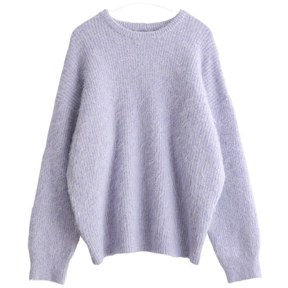 Women's Red Alpaca Wool Pullover Sweater, Soft And Cozy Knit Top Year Wear