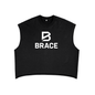 Boxy Tank Top - French Terry Gym Vest | BRACE