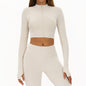 Slim-fit Fitness Long-sleeve Jacket Quick-dry Yoga Wear