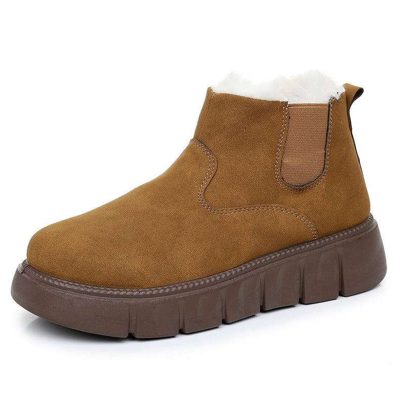 Shoes Women Winter New Ladies Fleece Lined Thick