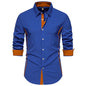 Contrast Color Shirt European And American Fashion Casual