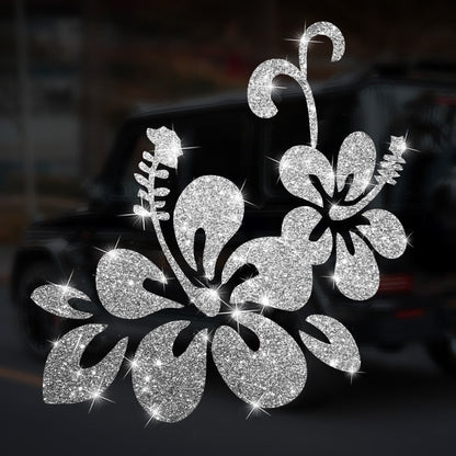 Cartoon Shiny African Woman Automobile Sticker