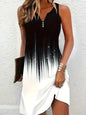 Dila - Ladies Sleeveless Comfortable Mini Dress