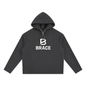 Oversized Fleece Hoodie - Premium Relaxed Fit Gym Hoodie | BRACE
