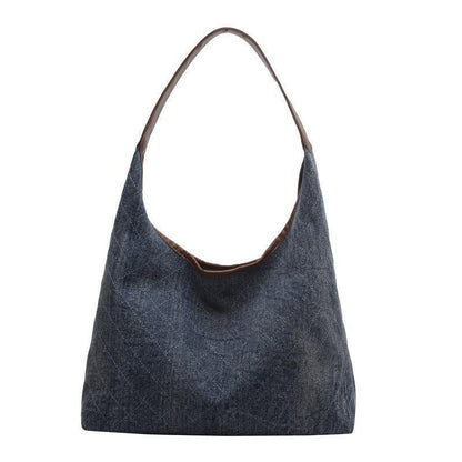 Denim Fashion Large Handbags Shoulder Bags