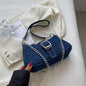 Denim Shoulder Chains Crossbody Small Handbag
