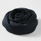 Artistic Sunscreen Solid Color Cotton And Linen Scarf