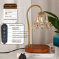 Luxury French Retro Wax Warmer - Elegant Bedside Fragrance Lamp with Dimmer