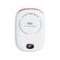 Lazy Leafless Hanging Neck Fan Digital Display Silent