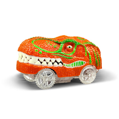 Children's Rail Car Toy Electric Dinosaur