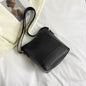 Simple One-shoulder Cross Body Bucket Bag