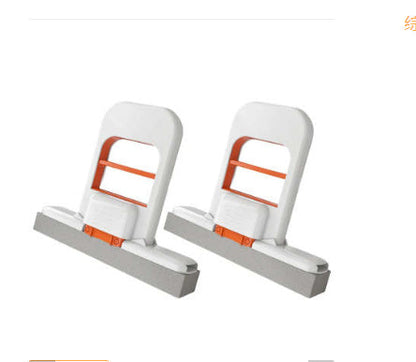 Handheld Mini Foldable Desktop Mop Small Cotton Mops Sponge Cleaning Tool For Bathroom Kitchen Desktop Glass Living Room Car