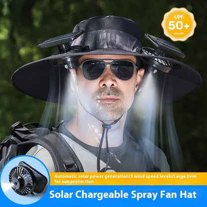 Camouflage Military Green Fan