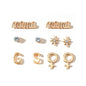 Ins Style Simple And Compact All-match Earrings Mother's Day Gift Female